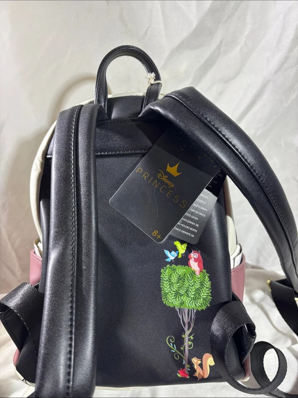 Disney x Loungefly Aurora Mini Backpack - Yellow, Black